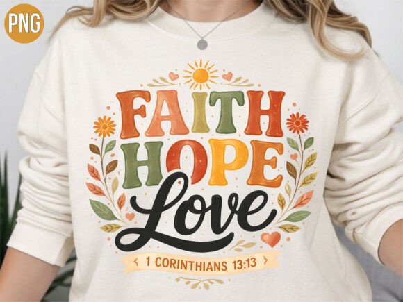 Christian Faith Hope Love Bible Verse