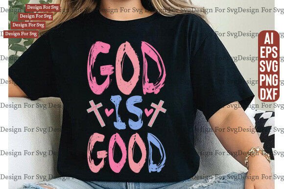God is Good PNG, Preppy Christian, Bible