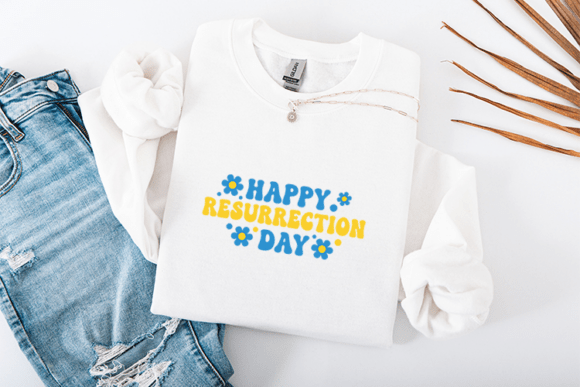 Happy Resurrection Day – Retro Christian T-Shirt Designs