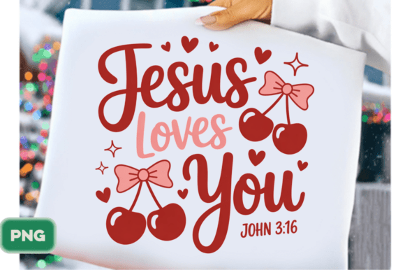 Jesus Loves You Shirt, Christian PNG & T-Shirt Designs