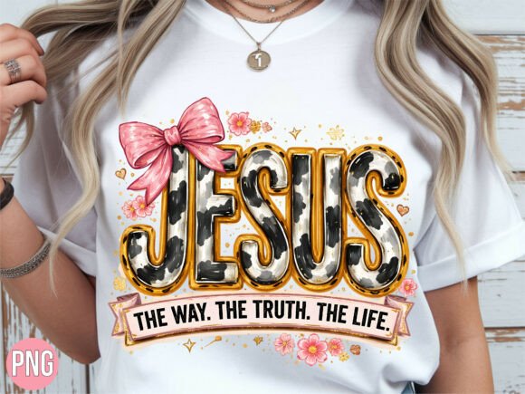 Jesus Way Truth Life Cowhide Christian